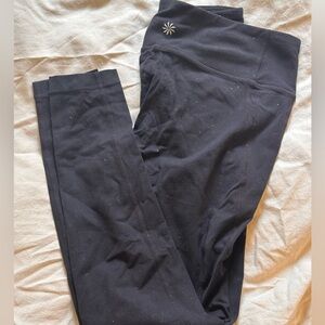 Athleta Black Yoga Leggings - Full length - Black - Medium